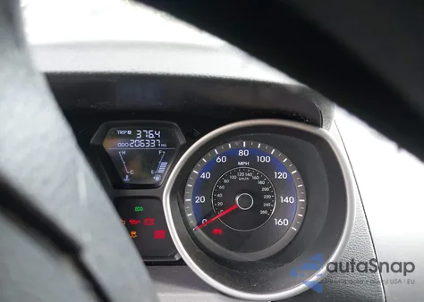 2013 Hyundai Elantra Gls from USA, damaged, VIN KMHDH4AE6DU674949